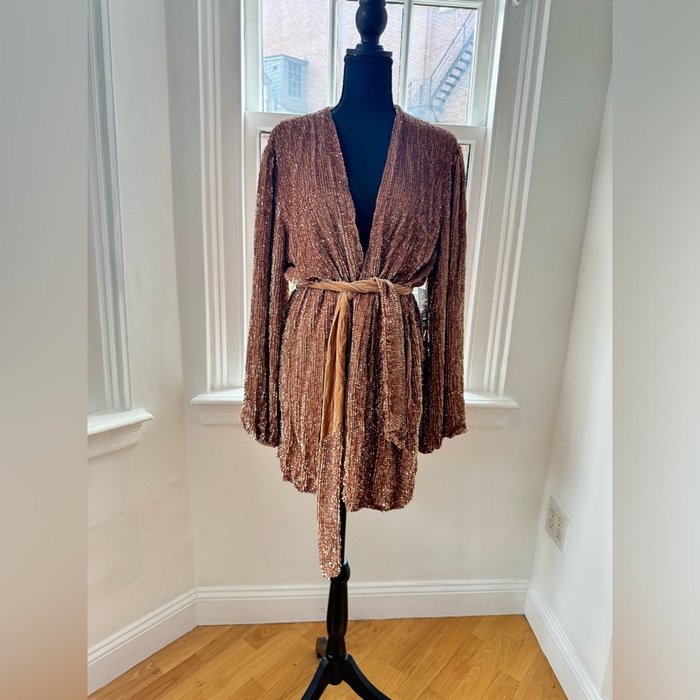GABRIELLE SEQUIN ROBE